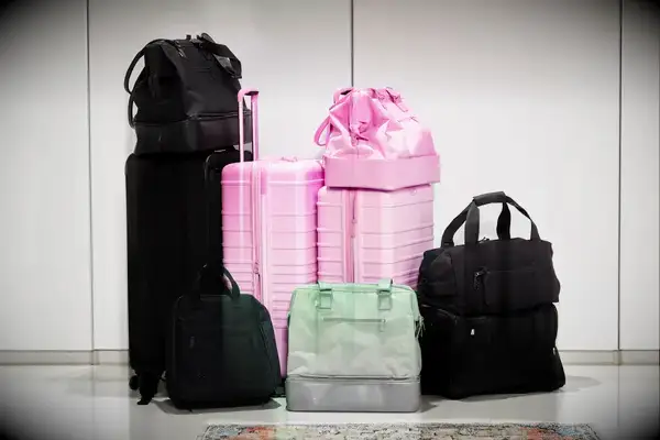 Beis suitcases and weekenders