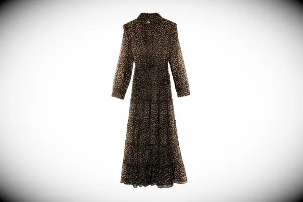 The Kooples Leopard Print Long Dress