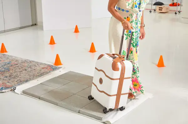 Woman wheels the Delsey CHATELET AIR 2.0 CARRY-ON - 21