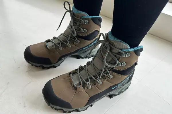 A person wears the La Sportiva Women