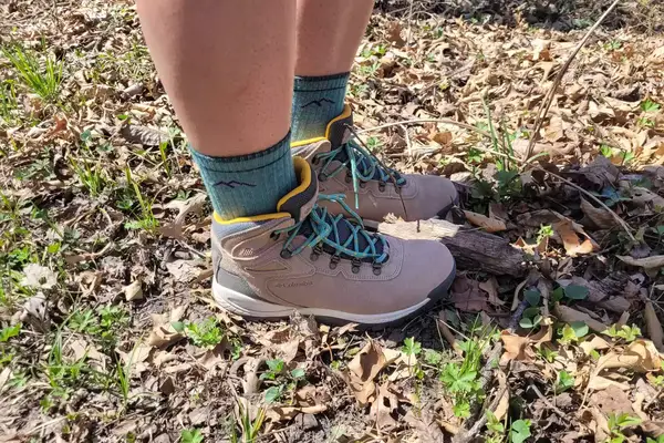 A person wears the Columbia Women