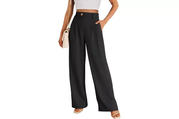 LILLUSORY Wide Leg Dress Pants
