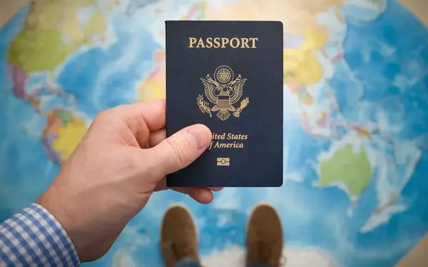 USA passport world travel