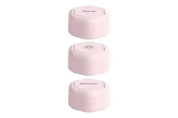 Cadence Travel Containers - Skincare Set - Magnetic Travel Capsules