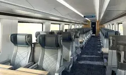 Seats on Amtrak Airo 