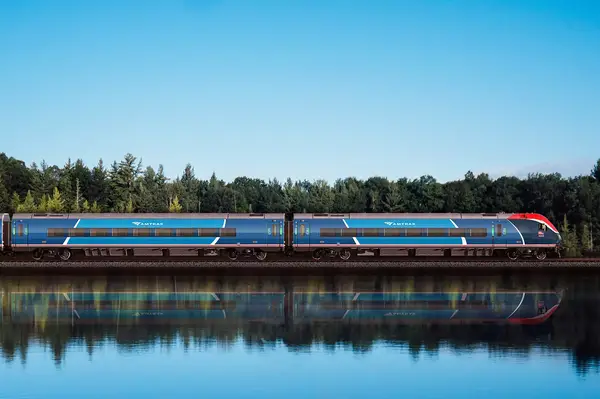 Exterior of Amtrak Airo 