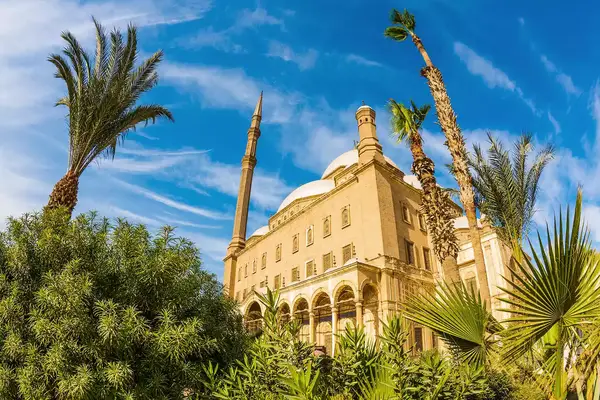Citadel of Saladin with Alabaster Mosque, Cairo, Egypt