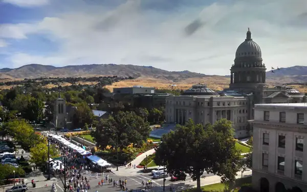 Boise, Idaho skyline
