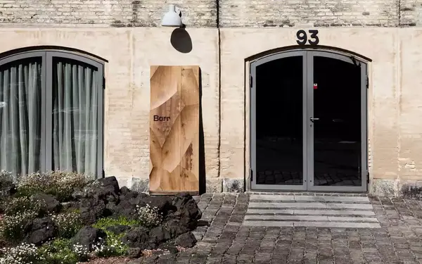 Exterior of Restaurant Barr, in Copenhagen, Denmark