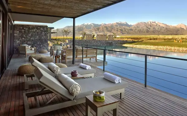 Villa view at Vines of Mendoza, in Argentina