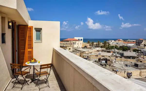 View from the Market House Hotel in Tel Aviv, Israel