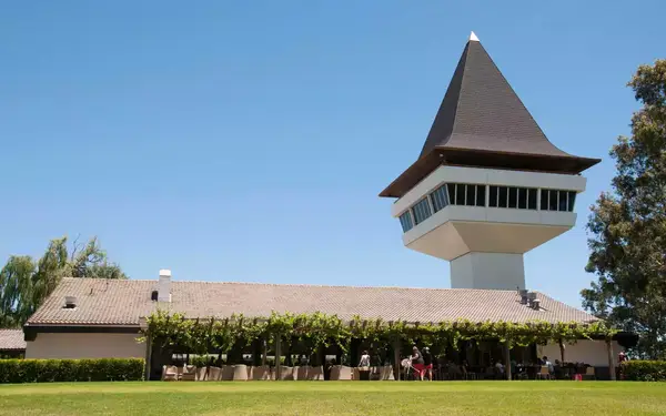The main building of Mitchelton Winery, beside the Goulburn River in central Victoria, Australia