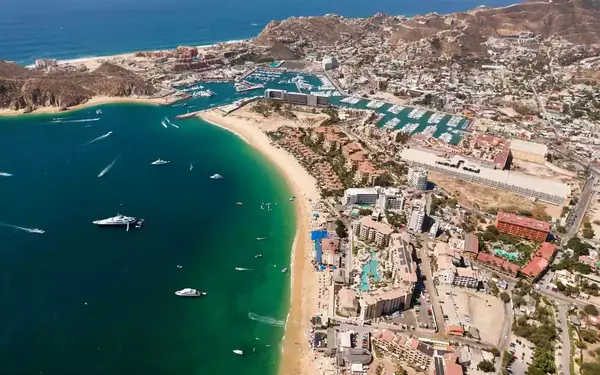 Harbour of Cabo San Lucas and Medano Beach, Mexico