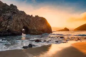 Pfeiffer Beach in Big Sur, California