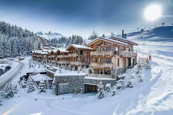 Exterior of Ultima hotel in Courchevel