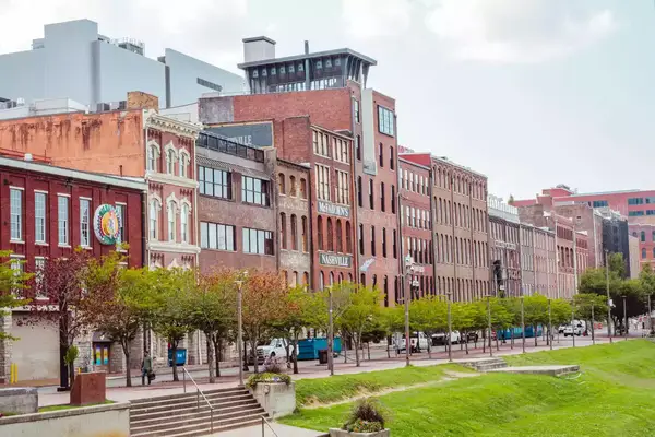 Buildings along the river in Nashville