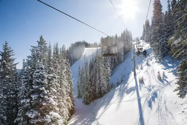 Ski lift in Aspen, Colorado