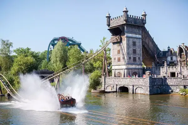 The hollander water coaster at Efteling