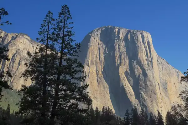 Large mountain in Yosemite