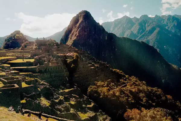 A view of Machu Picchu
