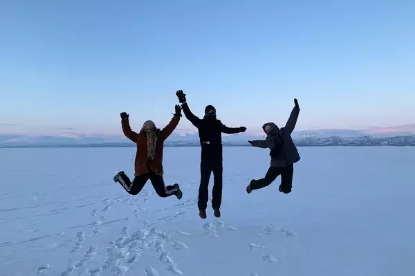 A group in Abisko, Sweden