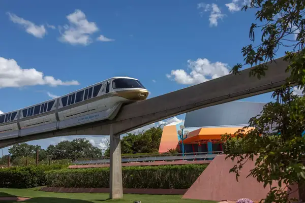 Tram in Disney World
