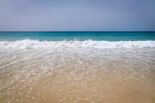 Low tide at Santa Monica Beach, Boa Vista Cape Verde