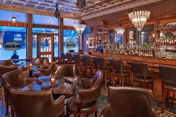 Interior of J-Bar at Hotel Jerome