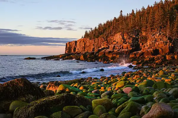 Otter Cliff in Acadia National Park