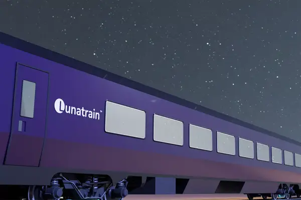 Rendering of a train exterior 