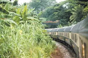The Belmond Eastern & Oriental train in Malaysia
