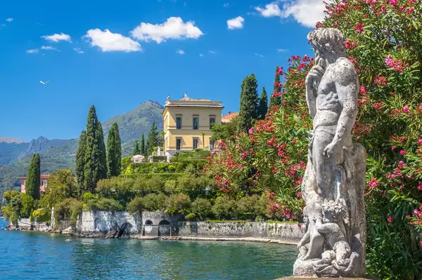 Statue in Villa Monastero, Lake Como