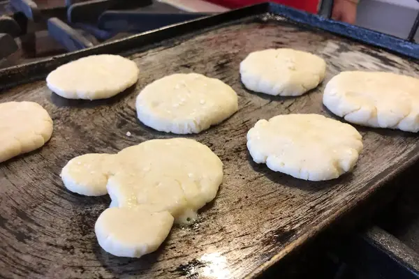 Arepa making class in Colombia with Adventures by Disney