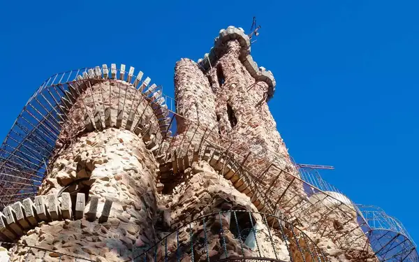 The quirky stone facade and iron balconies of Colorado