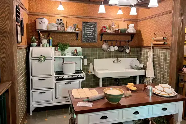 Staging area of Tiana