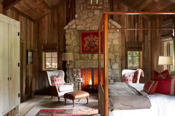 The Garden House guest room at Blackberry Farm
