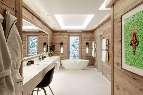 Interior of a guest room