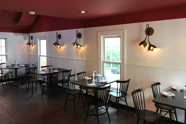 Interior dining room of The Owl House