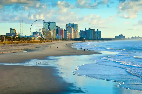 Millions of visitors flock to Myrtle Beachâs sunny shores every year, but full-time (and even part-time) residence here comes with its own pleasures, like access to the areaâs 60 miles of sandy beaches during non-peak seasons. (The Myrtle Beach...