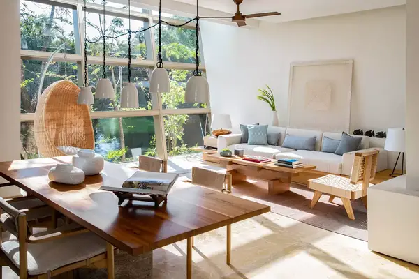 Interior of the Wellness Suite at Rosewood Mayakoba