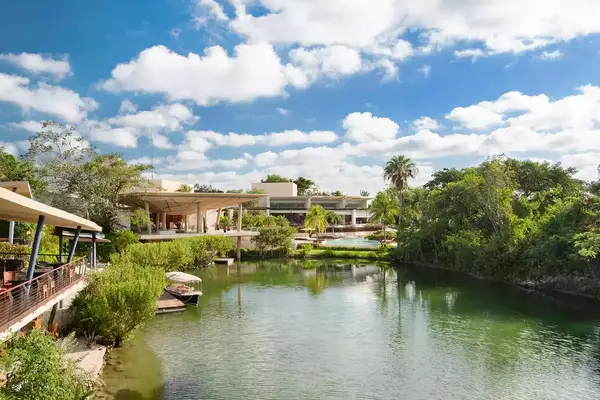 View of Rosewood Mayakoba
