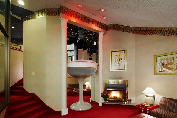 The Champagne Tower Suite at Cove Haven Resort