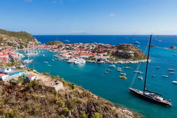 View of St Barths Bucket Regatta