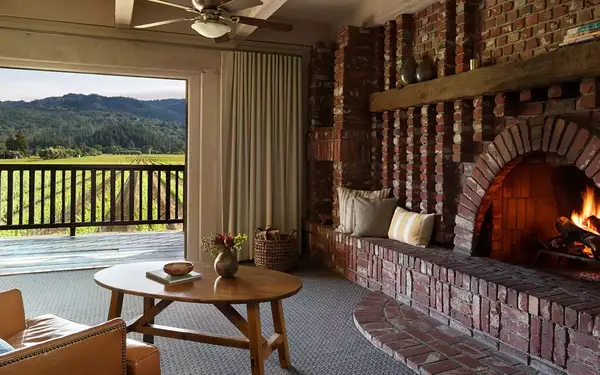 Wine Tasting at Harvest Inn in St. Helena, California