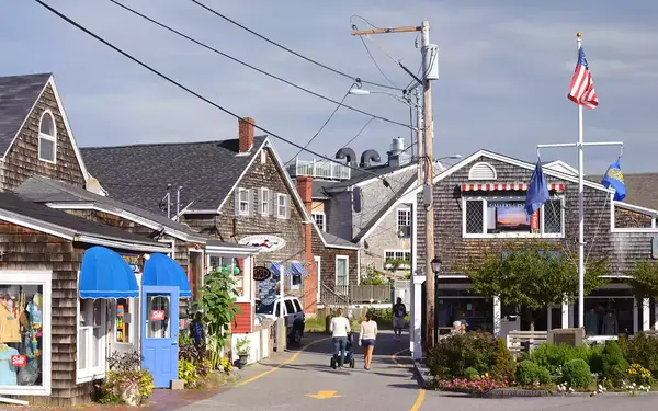 Perkins Cove, Ogunquit, Maine, USA.