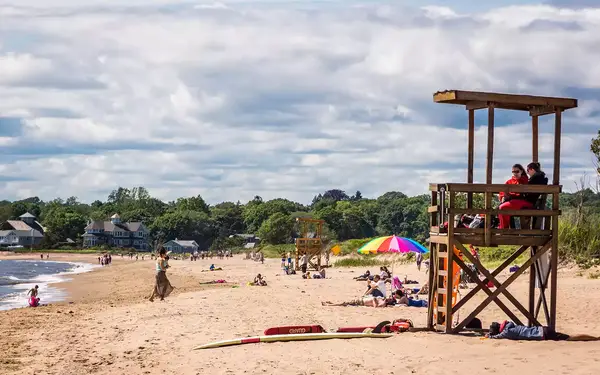 Hammonasset Beach State Park Madison Connecticut USA