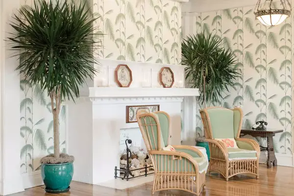 The Gasparilla Inn & Club, resort lobby, Gasparilla Island, Florida