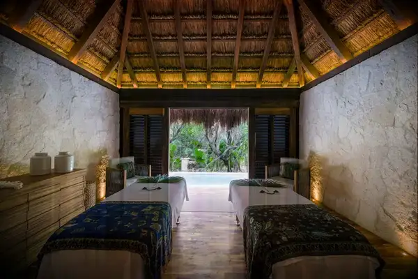 Treatment room at Chablé Maroma, Playa Maroma, Mexico