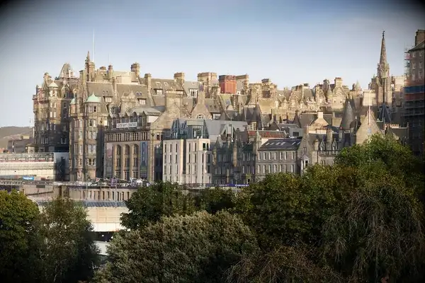 Skyline of Edinburgh, Scotland