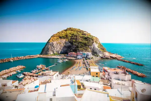 Ischia island, Gulf of Naples, Italy 